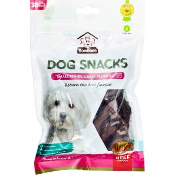  Howbone Dog Snack -Mini Bone 270g (30pcs/Pack) - Beef Flavour 