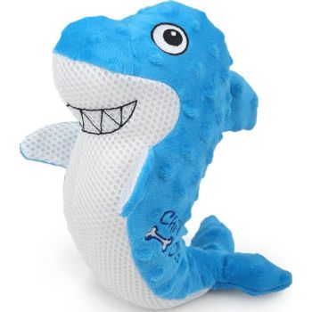  All For Paws Dog Toys  Chill Out - Shark Blue 