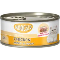 Moochie Adult Mince With Chicken 85g Can