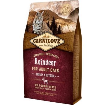  Carnilove Cat Dry Food  Reindeer For Adult Cats 2kg 