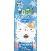 Nutrapet Tofu Snowflake Clumping Cat Litter Original - 7 Liters