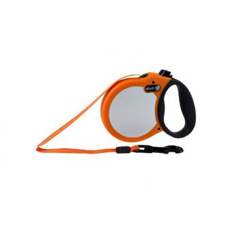  Visibility retractable leash, 5 m - Large - Neon Orange 