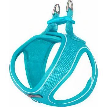  Freedog Soft and Durable Harness for Dogs - Medium Turquoise 