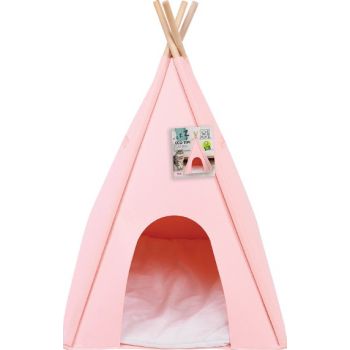  M-PETS Eco Tipi Pink Cat Bed 