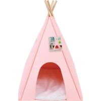 M-PETS Eco Tipi Pink Cat Bed