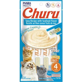  Churu Tuna Recipe With Seafood Flavor 4PCS/PK 