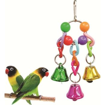  Saas Small Bell Ring Bird Toy 14 cm 