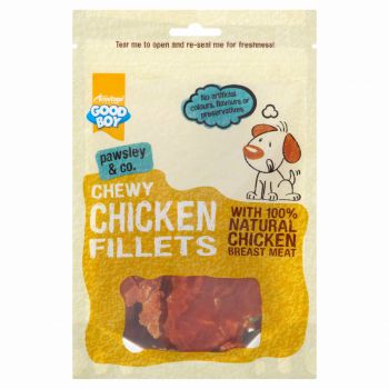  Good Boy Dog Treats Chewy Chicken Fillets - 80G 