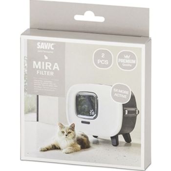  Savic Mira De Lux Carbon Cat Litter Box Filter 