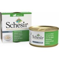 SCHESIR CAT CAN JELLY CHICKEN FILLET 85GM (C160)
