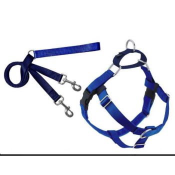  Freedom No-Pull Harness and Leash - Royal Blue / XXL 1" 