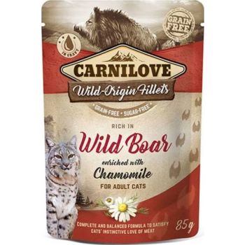  Carnilove Wild Boar For Adult Cat Wet Food 85g 