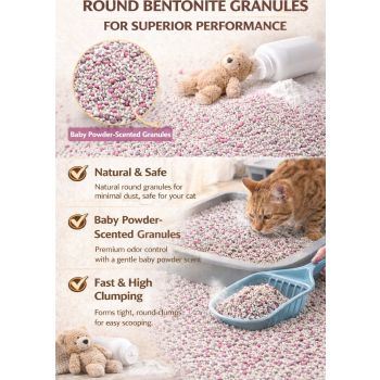  Emily Pets Cat Litter  Baby Powder 10L 