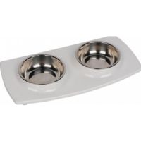 Tile Dinner Set Bowls Medium White