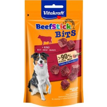  Vitakraft Beef Stick Bits Dog Treats - 40g 