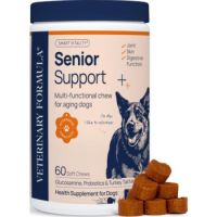 Synergy Labs Veterinary Formula Smart Vitality Senior Support Supplement For Dog – 180g [Count - 60]
