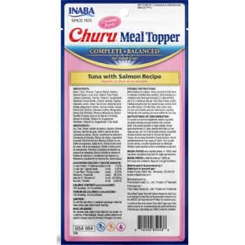  Inaba Churu Meal Topper – Tuna with Salmon Recipe 