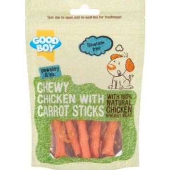  Dog Chewing Bones Chicken Carrot Stick 90G 