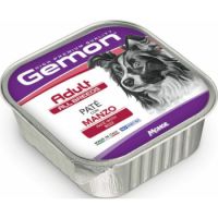 GEMON Dog pate Adult with beef 150g