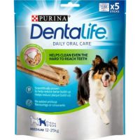 Purina DentaLife Daily Oral Care Dog Chew Treats Medium 12-25kg 4sticks