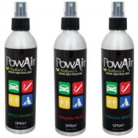 POWAIR SPRAY - 250ML  ( Apple Crumble) Tropical Breeze)Passion Fruit