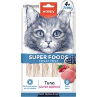 WANPY Superfoods Creamy Treat For Cat Tuna With Super Berries 70g