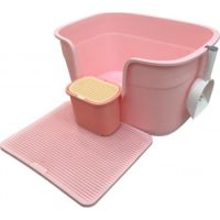 Pawsitiv Emma Queen Deep Litter Tray - MSP B09 - Pink