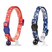 Duvo Cat Collar Fish Bones 3 Nylon Mixed Colors 20 - 30cm / 10mm (1PC)