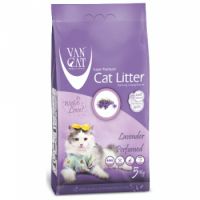 Van Cat White Clumping Bentonite Cat Litter Lavender 5Kg