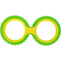 Miss Bear Colorful TPR 2-Ring Dog Chew Toy (M/L Dogs)