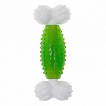  Nylon Bone with TPR Center - Green (pack of 3) 