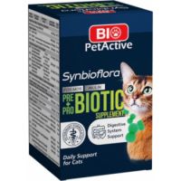 Bio PetActive Synbioflora Pre+Probiotics for Cats 60chewable tablets
