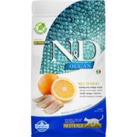 Farmina N&D Herring and Orange Dry Neutered Cat Dry  Food, 1.5 Kg