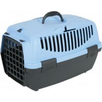  PAWSITIV MARCOPOLO 1 - CARRIER BOX FOR CAT & DOG - BLUE 