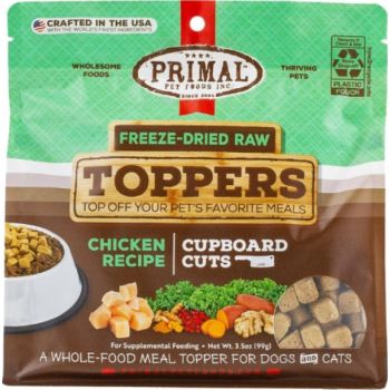  Primal Chicken Cupboard Cuts Freeze-Dried Topper 3.5oz 