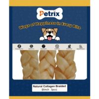 Petrix Natural Collagen Braided 6" - 3 Pcs