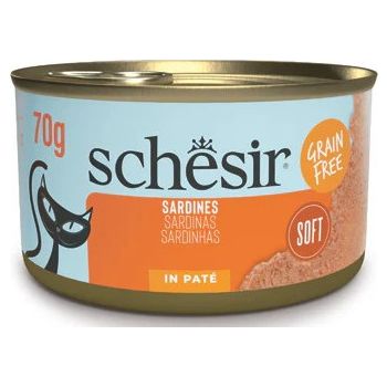  Schesir Grill Pate' Cat Can Sardines 70g 