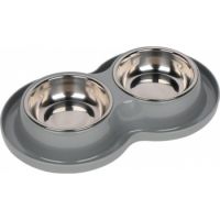 Anti Spill Dinner Set Bowls Medium Grey