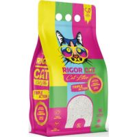 Rigor Cat Natural White Bentonite Clumping Litter - Baby Powder - 5L