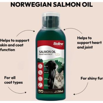  Bioline Norwegian Salmon Oil 250ml 