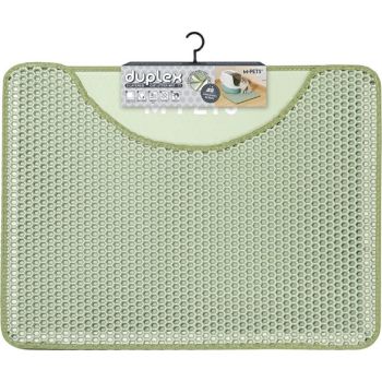  M-PETS Duplex Green Cat Litter Mat 60x45cm 