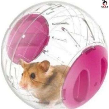  Saas Hamster Crystal Ball 12.5Cm-Pink 