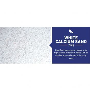  White Calcium Sand 20 KG 