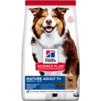 Hills SCIENCE PLAN Medium Mature Adult 7+ Dog Food With Lamb & Rice (14kg)
