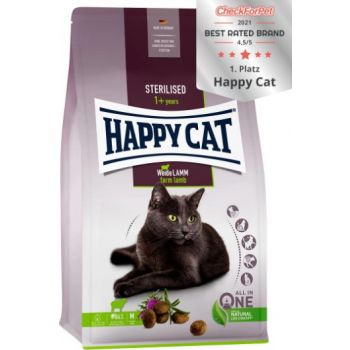  Happy Cat Adult Sterilised Weide Lamm 4kg 