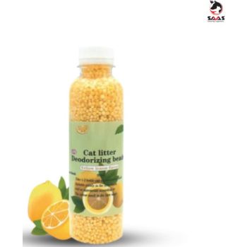  Cat Litter Deoderizing Beads 250ml- Lemon 