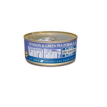 Natural Balance LID Venison & Green Pea Canned Cat Food 5 ...