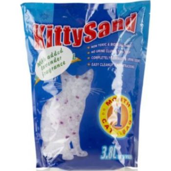  KITTY SAND  CRYSTAL CAT LITTER   Lavender Scent 3.8L 