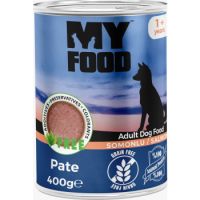 Myfood Dog Adult Pate Salmon 400gr