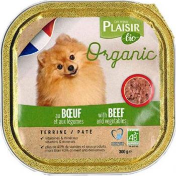  Plaisir Bio Terrine with Beef and Vegetables 300g 
